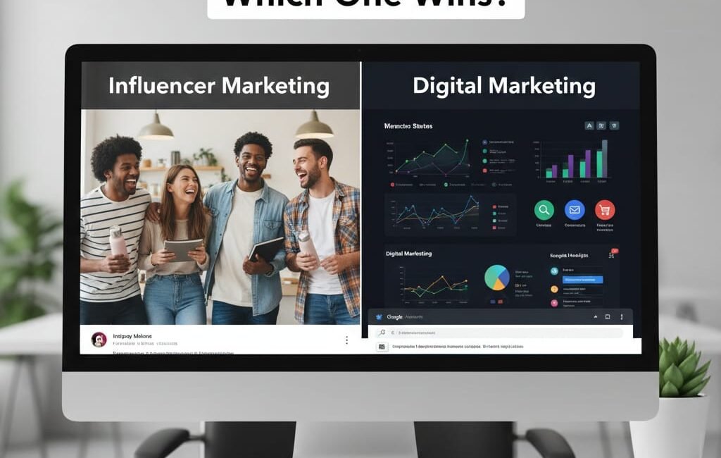 nfluencer marketing and digital marketing are not rivals. One is a vast discipline; the other is one of its most powerful and human expressions. The mistake brands make is treating influencer marketing as a shortcut to virality or digital marketing as a cold, mechanical numbers game.